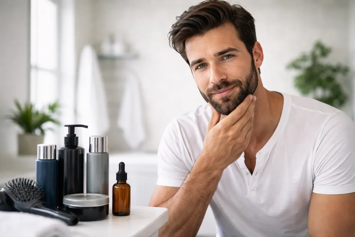 Comment choisir des soins pour homme adaptés à la barbe, cheveux et peau