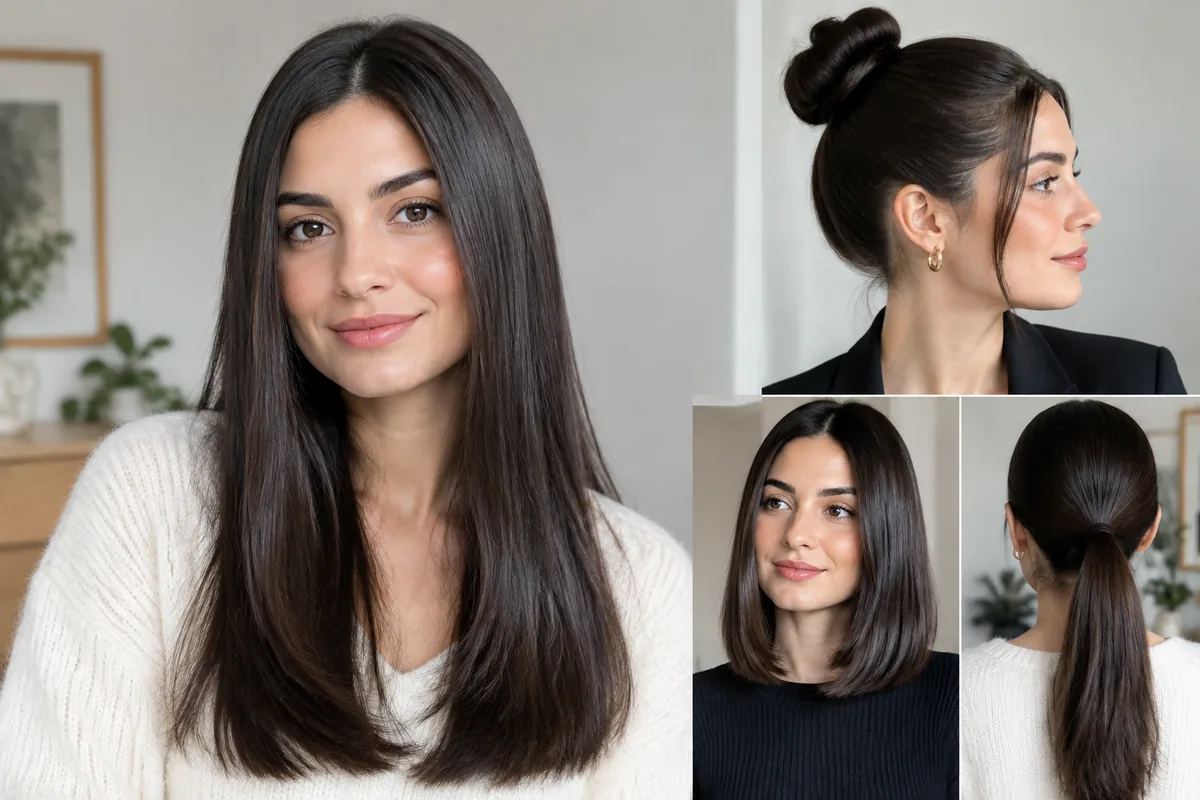 Comment choisir une coiffure quand on a les cheveux épais et raides ?