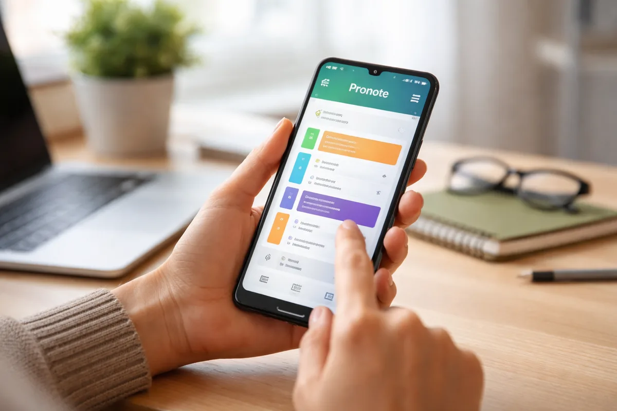 Comment personnaliser l'application Pronote sur Android pour une meilleure accessibilité