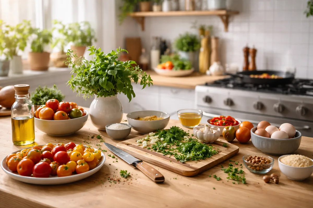 Les bases d'une cuisine créative et inspirante