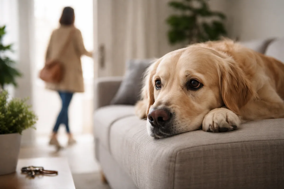 Comment aider son animal à surmonter l'anxiété de séparation ?