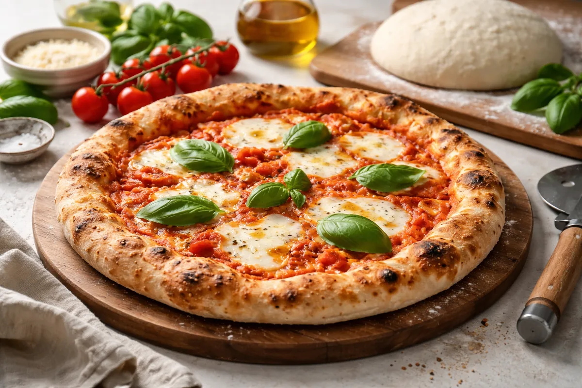 Comment réussir une pizza maison avec une pâte bien levée et croustillante