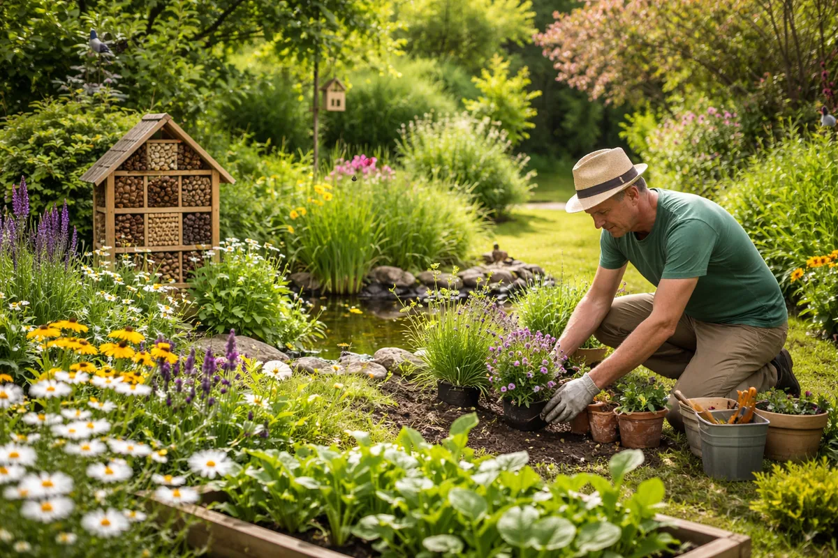 Comment réaliser des travaux de jardinage pour améliorer la biodiversité