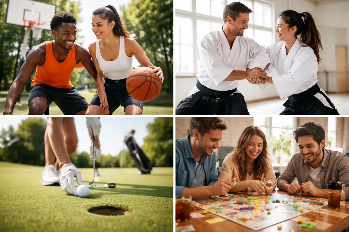 Comment le basketball, l'aïkido, le golf et les jeux de société enrichissent notre quotidien