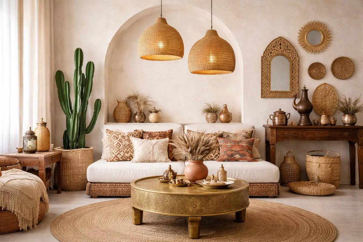 Comment valoriser l'artisanat marocain dans votre décoration intérieure ?
