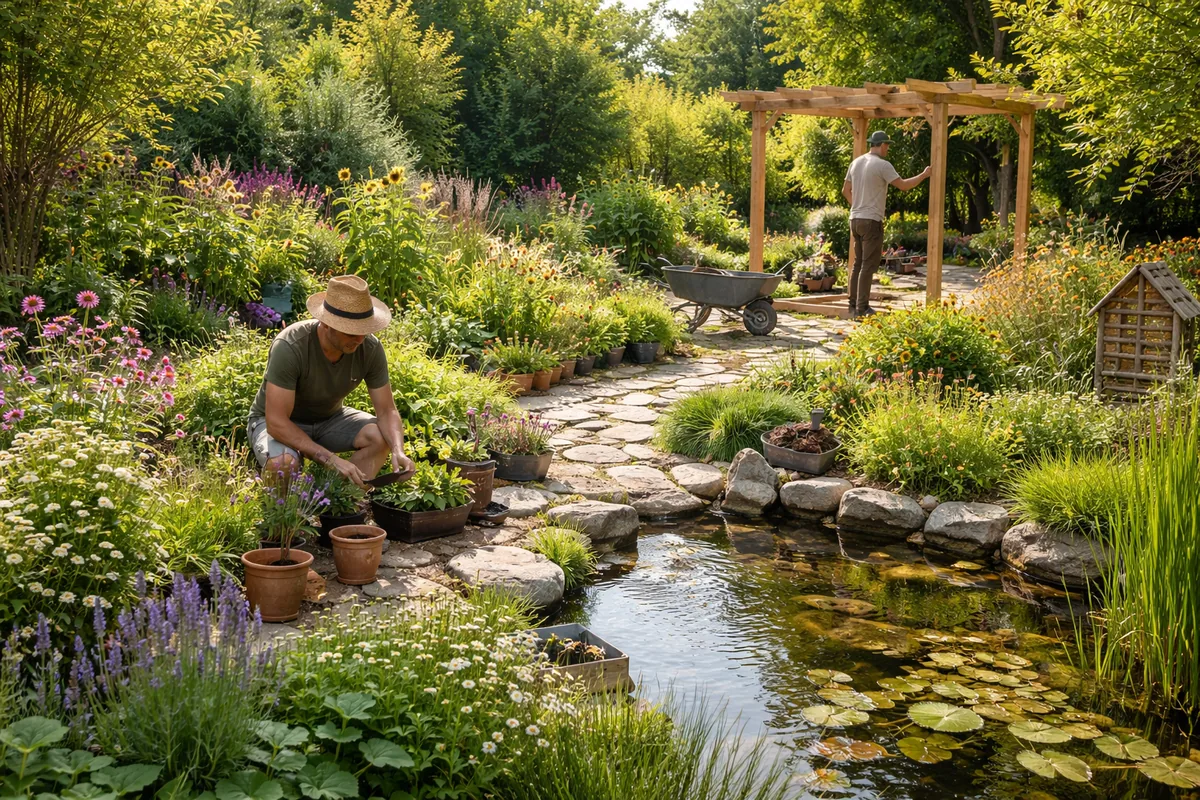 Comment réaliser une rénovation de jardin en tenant compte de la biodiversité