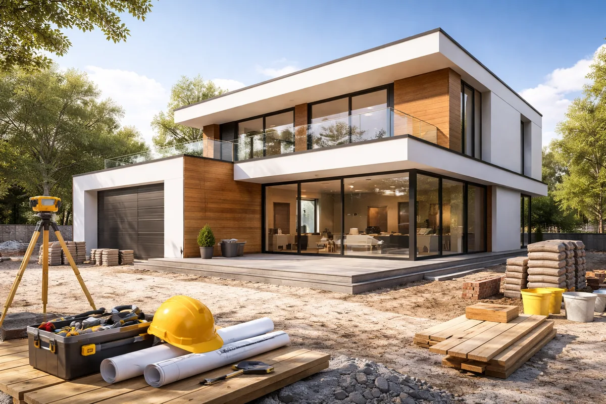 Les aspects pratiques de la construction d'une maison moderne